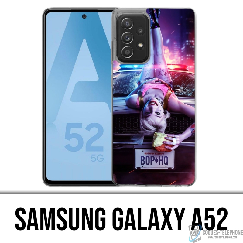Custodia per Samsung Galaxy A52 - Cappuccio Birds of Prey di Harley Quinn