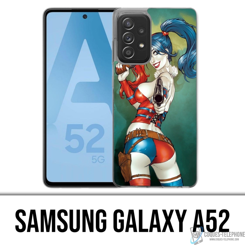 Coque Samsung Galaxy A52 - Harley Quinn Comics