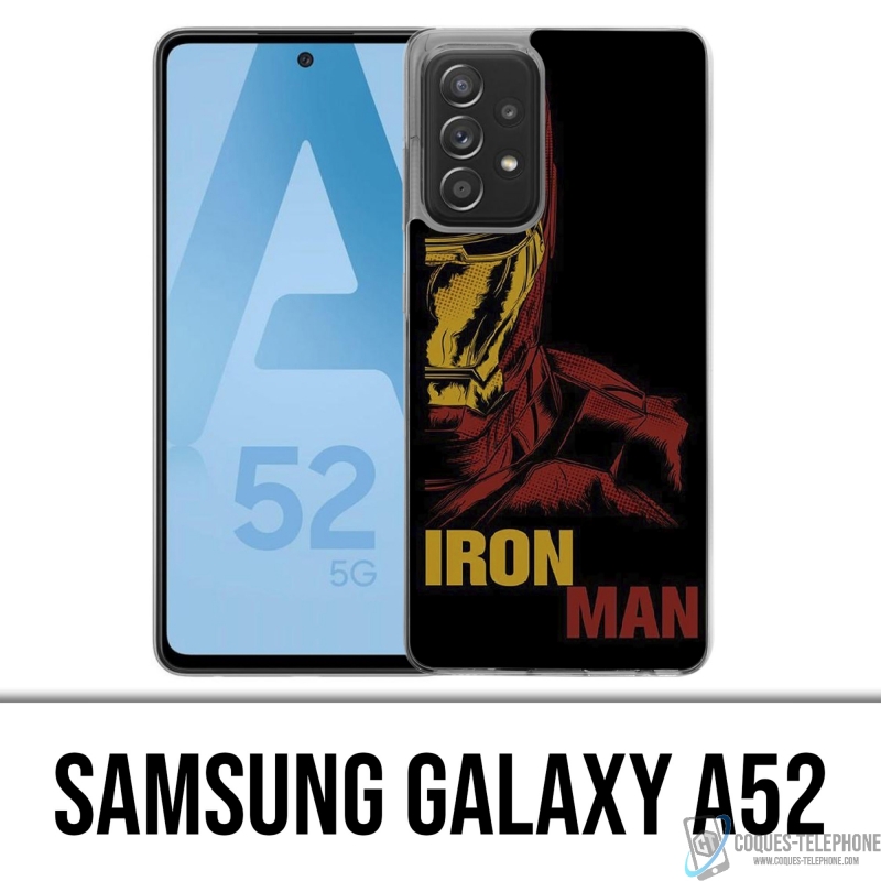 Coque Samsung Galaxy A52 - Iron Man Comics