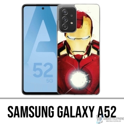 Custodia per Samsung Galaxy A52 - Iron Man Paintart