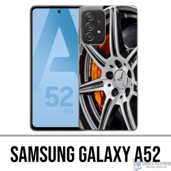 Custodia per Samsung Galaxy A52 - Cerchio Mercedes Amg