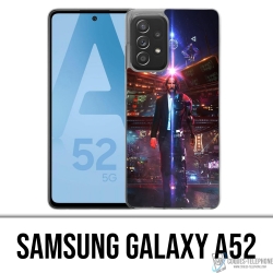 Coque Samsung Galaxy A52 - John Wick X Cyberpunk