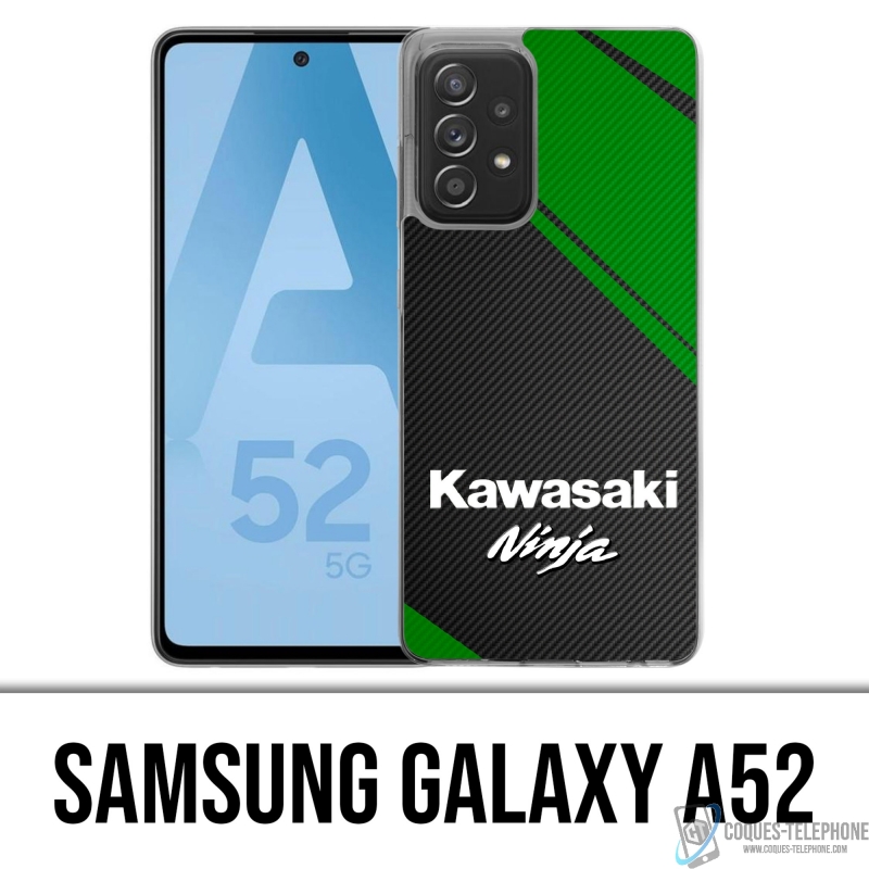 Coque Samsung Galaxy A52 - Kawasaki Ninja Logo