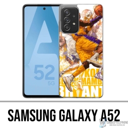 Custodia per Samsung Galaxy A52 - Kobe Bryant Cartoon Nba