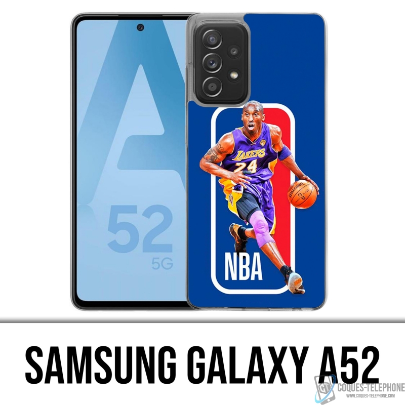 Coque Samsung Galaxy A52 - Kobe Bryant Logo Nba
