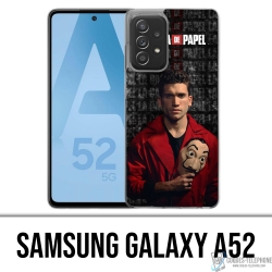 Samsung Galaxy A52 case - La Casa De Papel - Denver Mask
