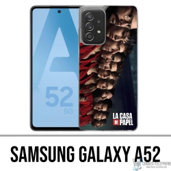Custodia per Samsung Galaxy A52 - La Casa De Papel - Team