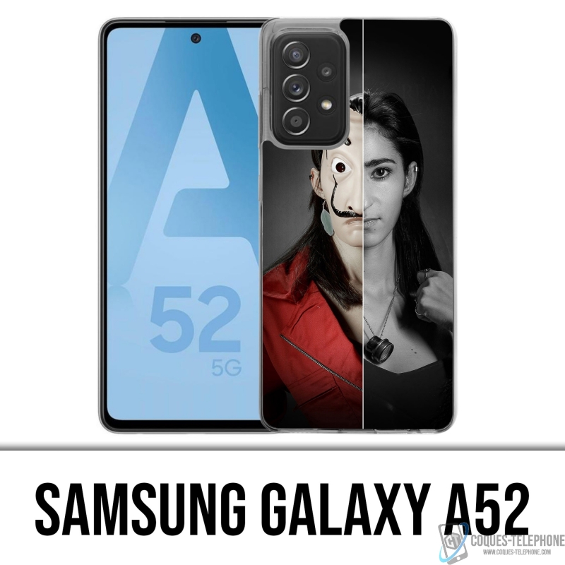Custodia per Samsung Galaxy A52 - La Casa De Papel - Nairobi Split