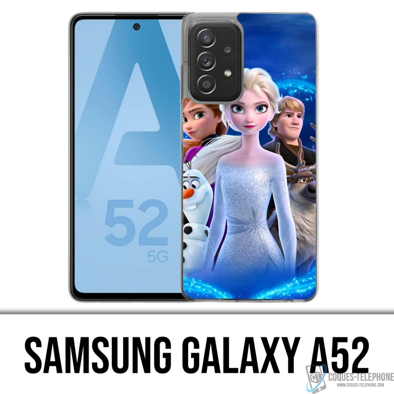 Custodia per Samsung Galaxy A52 - Frozen 2 Characters