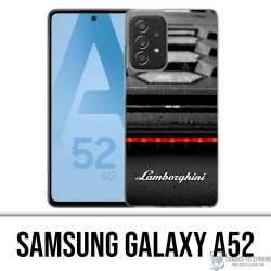 Custodia per Samsung Galaxy A52 - Emblema Lamborghini