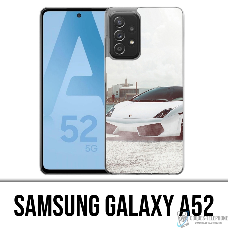 Coque Samsung Galaxy A52 - Lamborghini Voiture