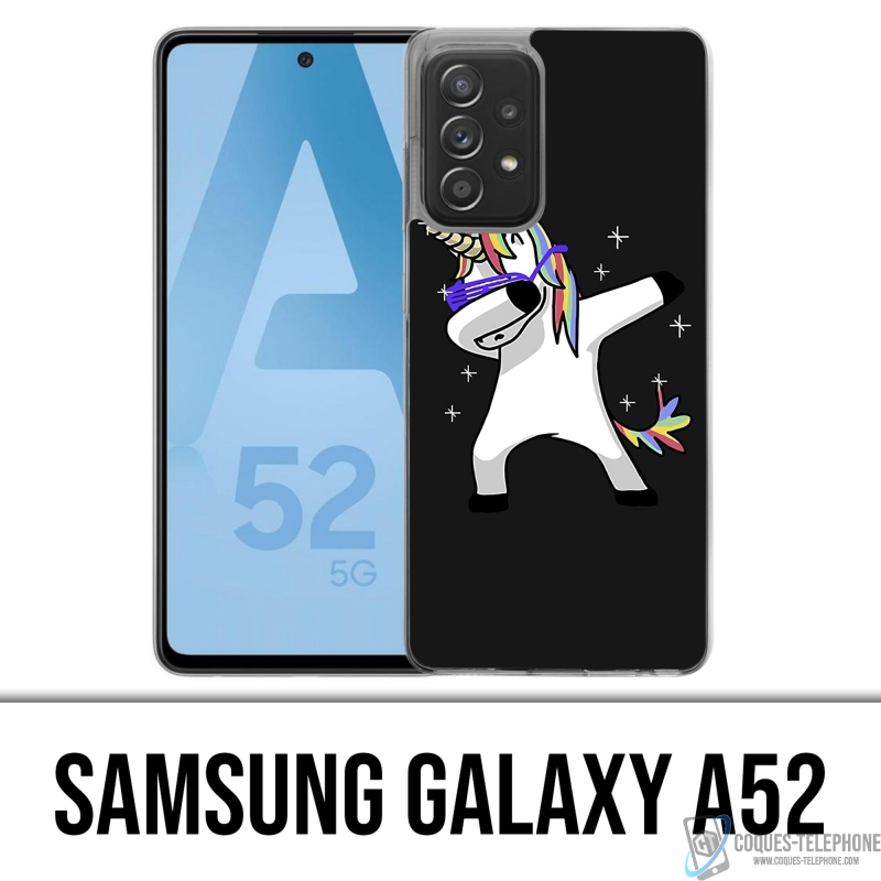 Coque Samsung Galaxy A52 - Licorne Dab
