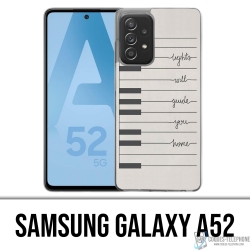 Custodia per Samsung Galaxy A52 - Light Guide Home