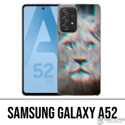 Coque Samsung Galaxy A52 - Lion 3D