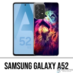 Coque Samsung Galaxy A52 - Lion Galaxie