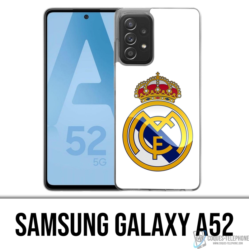 Coque Samsung Galaxy A52 - Logo Real Madrid