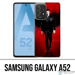 Coque Samsung Galaxy A52 - Lucifer Ailes Mur