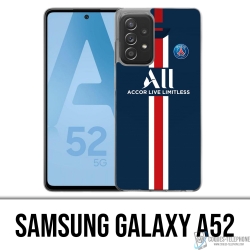 Samsung Galaxy A52 case - PSG Football 2020 jersey