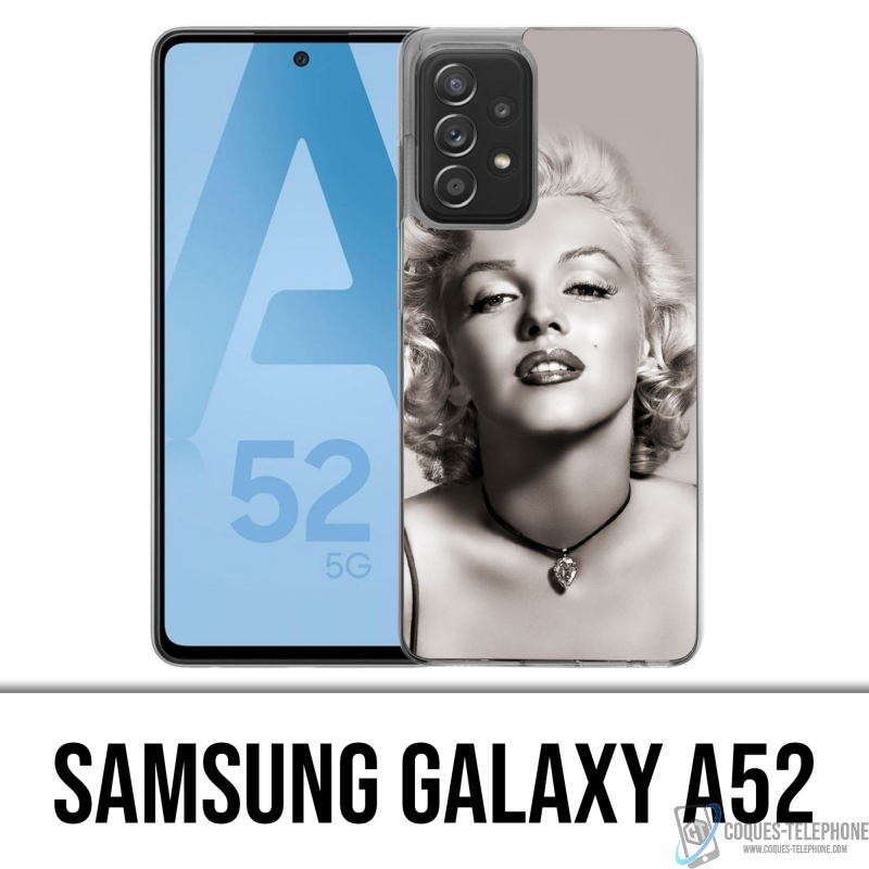 Custodia per Samsung Galaxy A52 - Marilyn Monroe
