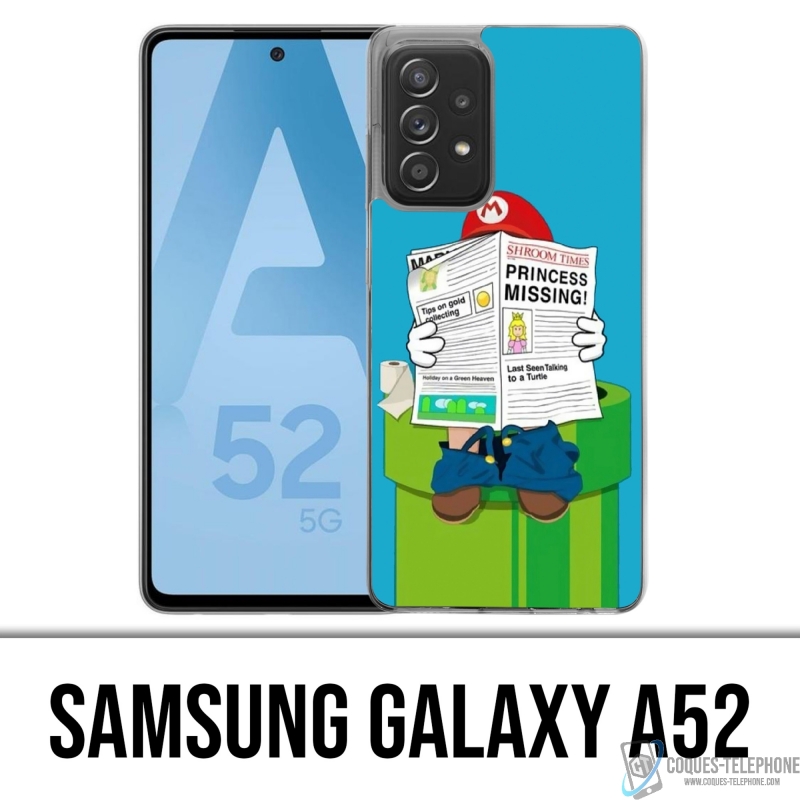 Samsung Galaxy A52 case - Mario Humor