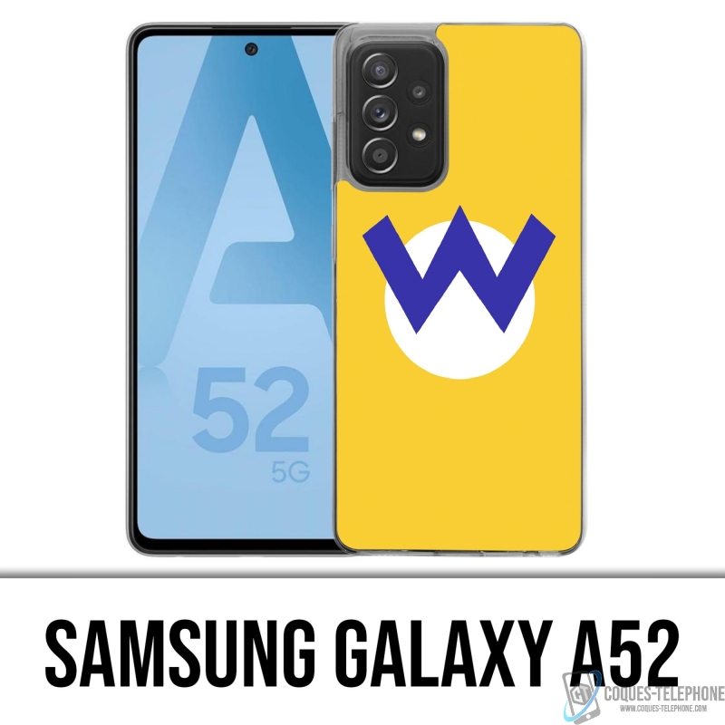Funda Samsung Galaxy A52 - Logotipo de Mario Wario