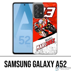 Samsung Galaxy A52 Case - Marquez Cartoon