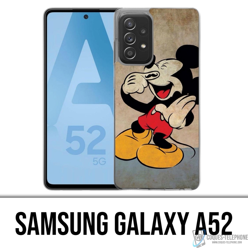 Samsung Galaxy A52 Case - Schnurrbart Mickey