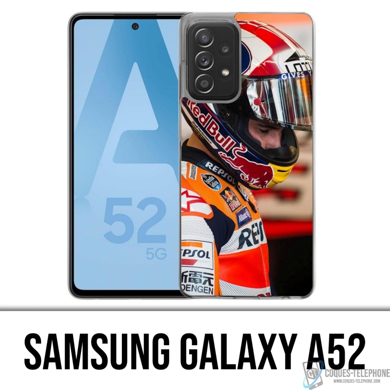 Coque Samsung Galaxy A52 - Motogp Pilote Marquez
