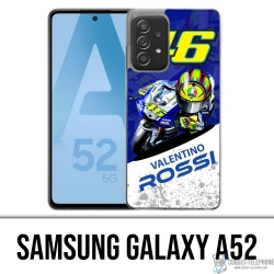Coque Samsung Galaxy A52 - Motogp Rossi Cartoon