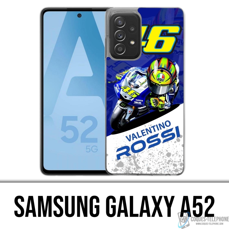 Funda Samsung Galaxy A52 - Motogp Rossi Cartoon