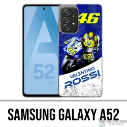 Funda Samsung Galaxy A52 - Motogp Rossi Cartoon 2