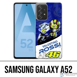 Custodie e protezioni Samsung Galaxy A52 - Motogp Rossi Cartoon Galaxy