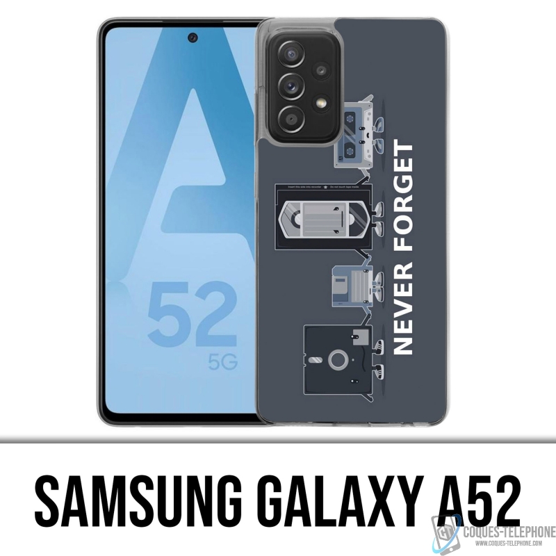 Custodia Samsung Galaxy A52 - Never Forget Vintage