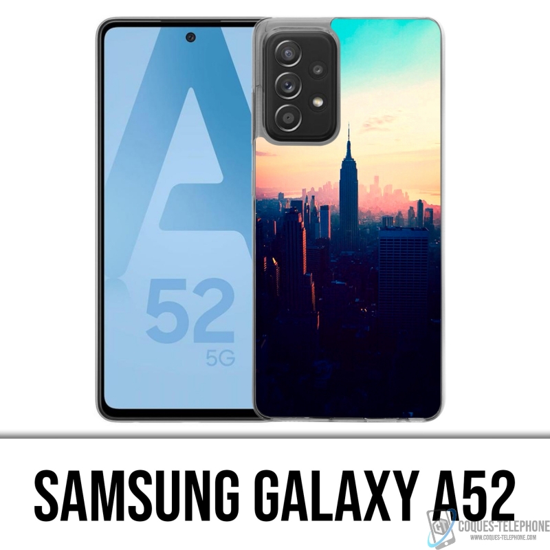 Samsung Galaxy A52 case - New York Sunrise