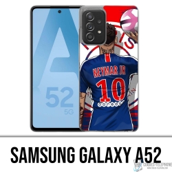Funda Samsung Galaxy A52 - Neymar Psg Cartoon