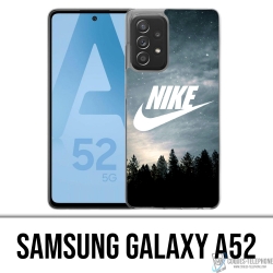 Coque Samsung Galaxy A52 - Nike Logo Wood