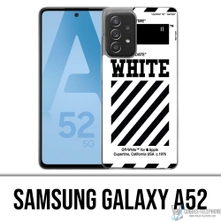 Coque Samsung Galaxy A52 - Off White Blanc