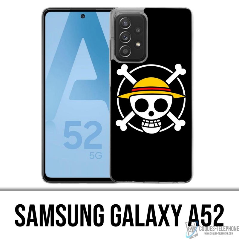 Funda Samsung Galaxy A52 - Logotipo de One Piece