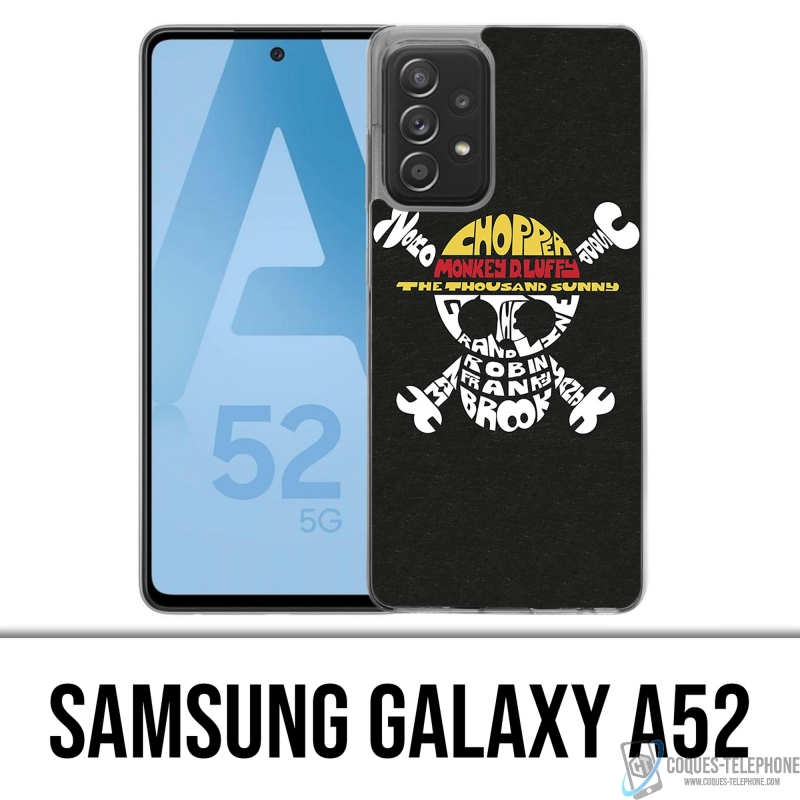 Coque Samsung Galaxy A52 - One Piece Logo Nom