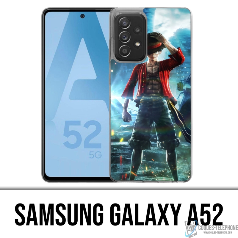 Coque Samsung Galaxy A52 - One Piece Luffy Jump Force