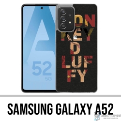 Coque Samsung Galaxy A52 - One Piece Monkey D Luffy