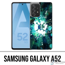 Coque Samsung Galaxy A52 - One Piece Neon Vert