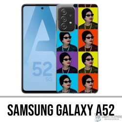 Samsung Galaxy A52 case - Oum Kalthoum Colors