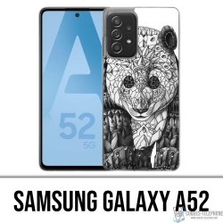 Coque Samsung Galaxy A52 - Panda Azteque