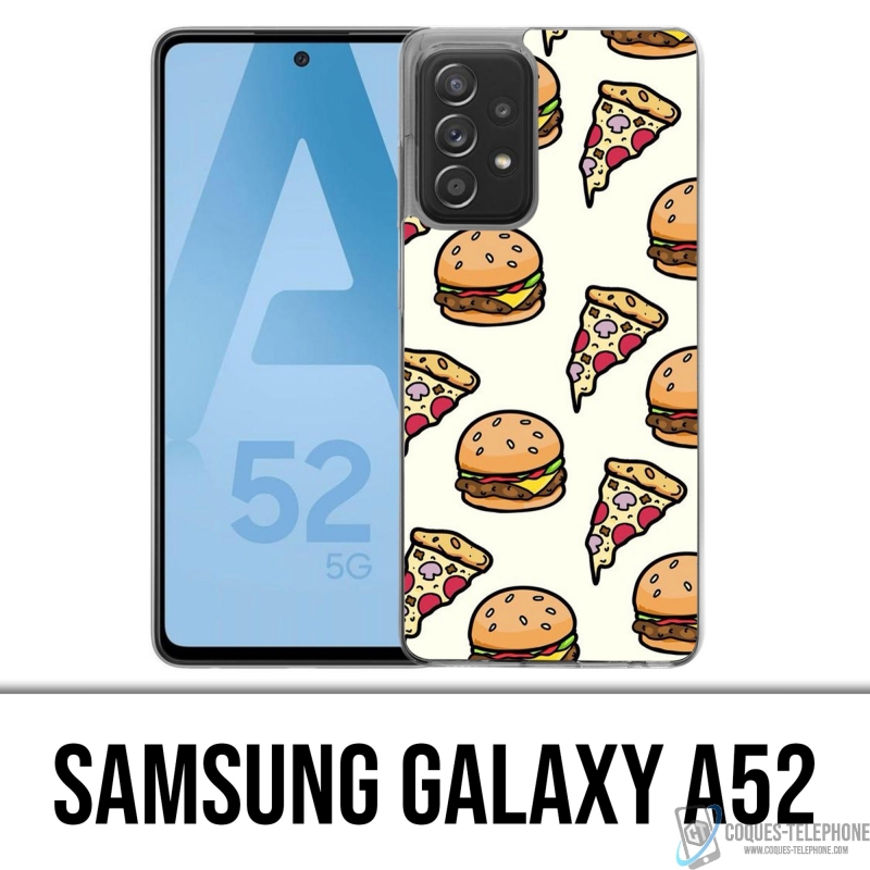 Coque Samsung Galaxy A52 - Pizza Burger