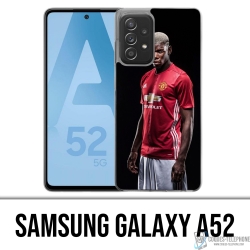 Custodia per Samsung Galaxy A52 - Pogba Manchester