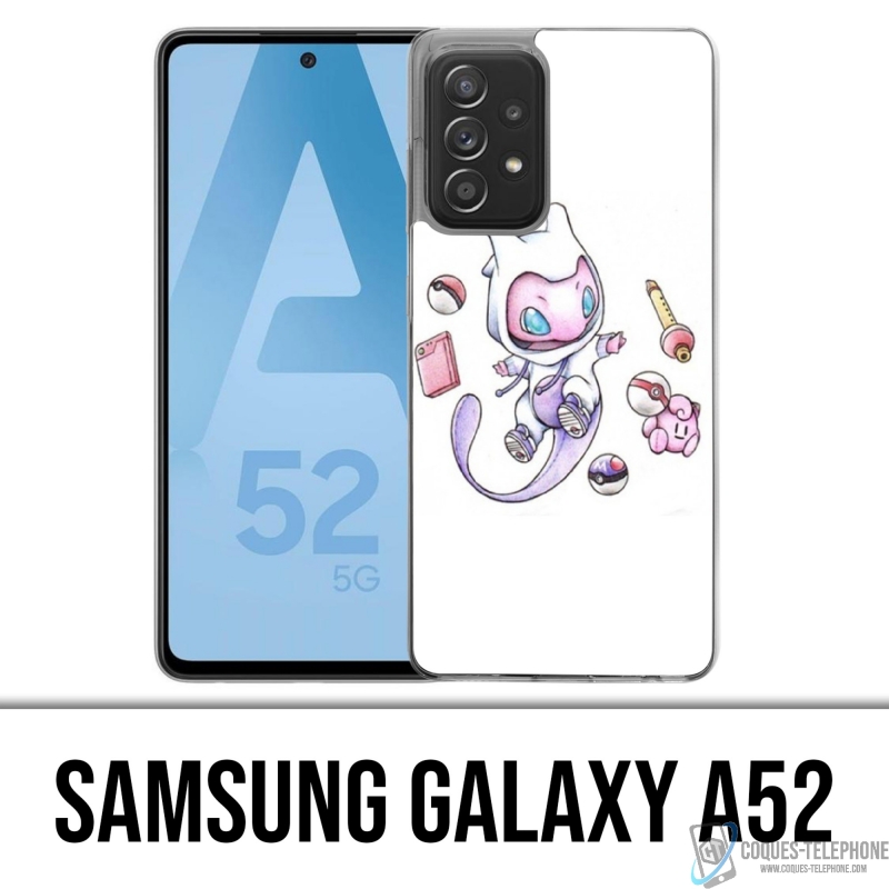 Custodia per Samsung Galaxy A52 - Pokemon Baby Mew