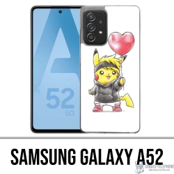 Custodia per Samsung Galaxy A52 - Pokémon Baby Pikachu