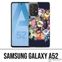 Coque Samsung Galaxy A52 - Pokémon Évoli Évolutions