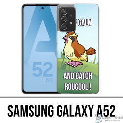 Coque Samsung Galaxy A52 - Pokémon Go Catch Roucool